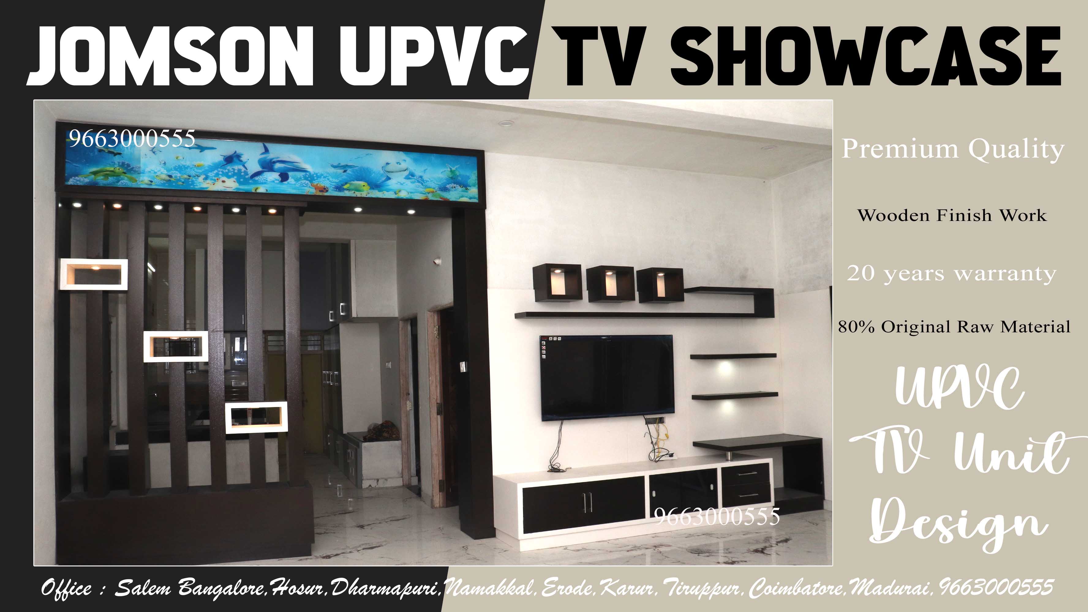 upvc tv showcase